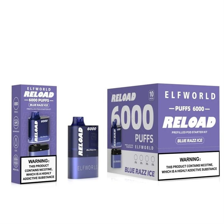 ELFWORLD RELOAD 6000 PUFFS