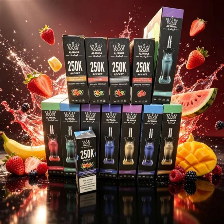 Al Waha Shisha 250K Puffs Vape best