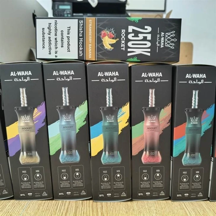 Al Waha Shisha 250K Puffs Vape price