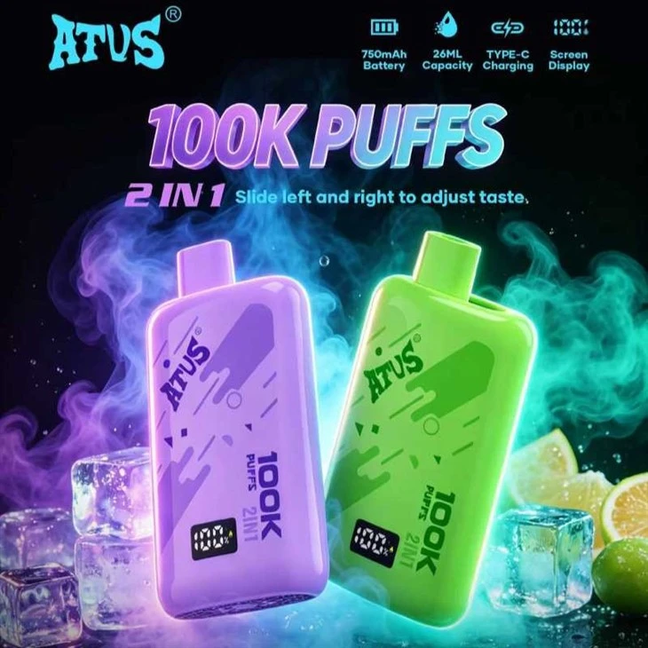 ATVS 2 IN 1 PUFFS 100K best