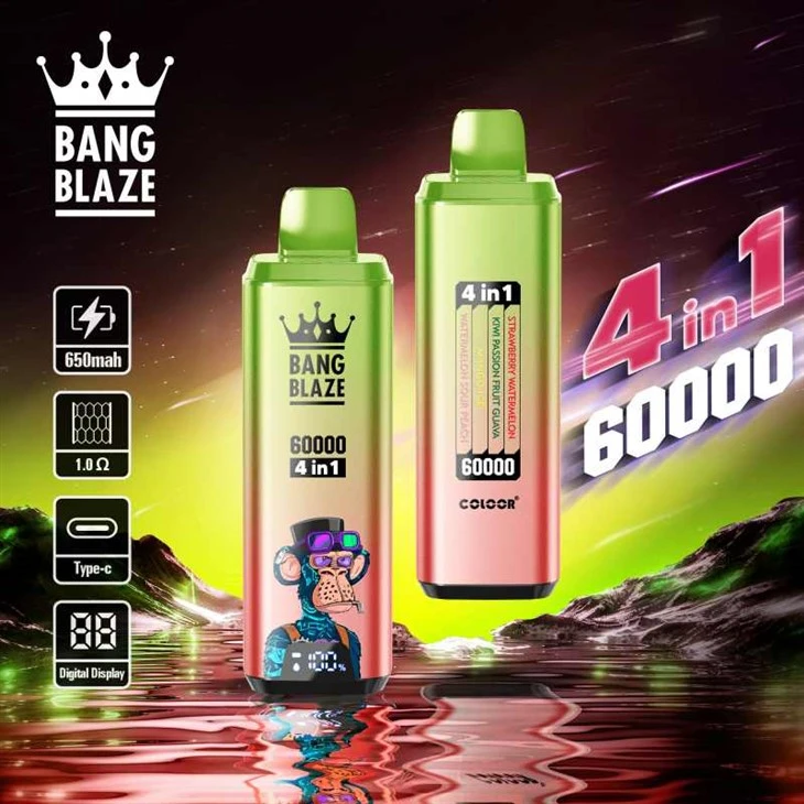 BANG BLAZE 60000 Puffs 4 IN 1 Flavor Vape