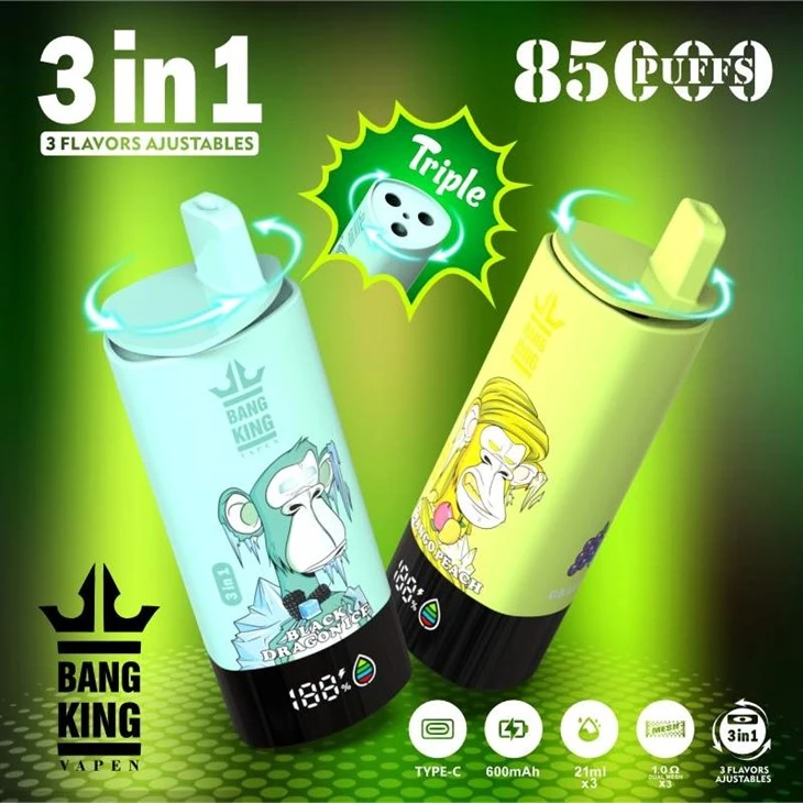 BANG KING VAPEN 3 IN 1 85K