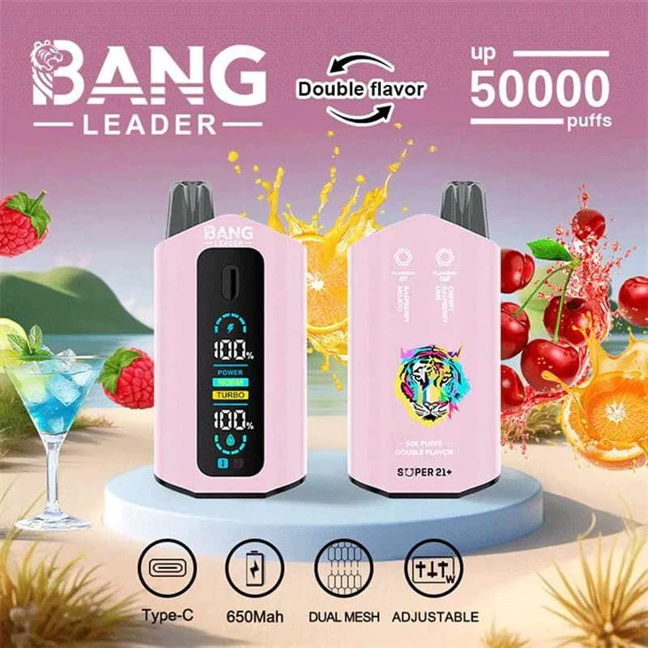 BANG LEADER 50K Puff DUAL FLAVOR