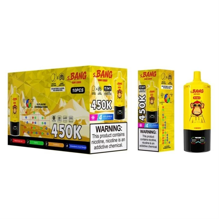 BANG LEADER S.BANG 450K PUFFS VAPE factory