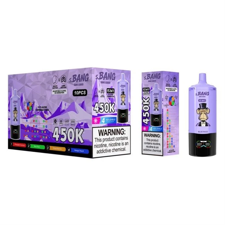 BANG LEADER S.BANG 450K PUFFS VAPE high quality