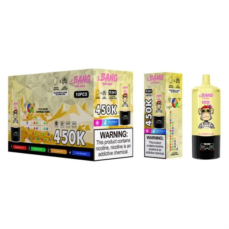 BANG LEADER S.BANG 450K PUFFS VAPE best