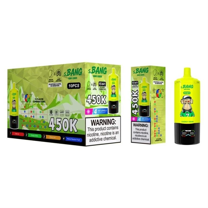 BANG LEADER S.BANG 450K PUFFS VAPE best