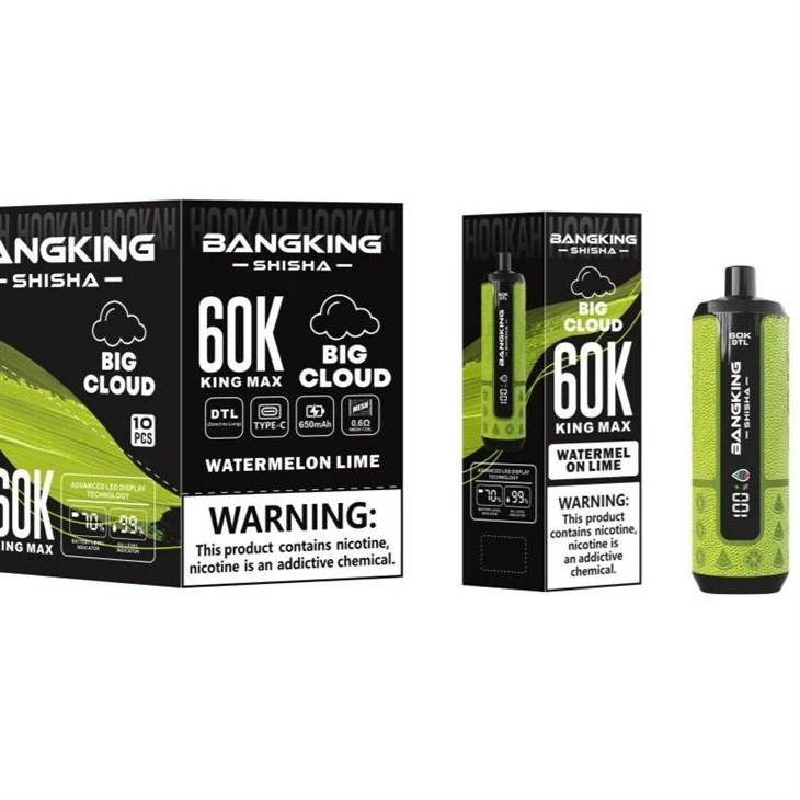 BANGKING SHISHA 60K KING MAX BIG CLOUD high quality