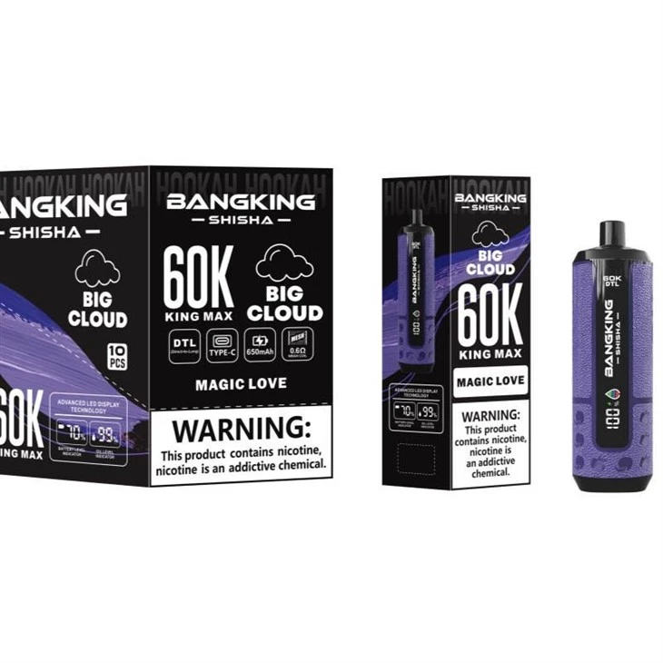 BANGKING SHISHA 60K KING MAX BIG CLOUD suppliers