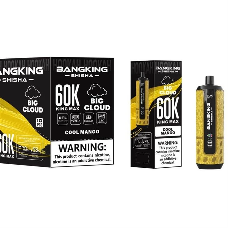 BANGKING SHISHA 60K KING MAX BIG CLOUD best