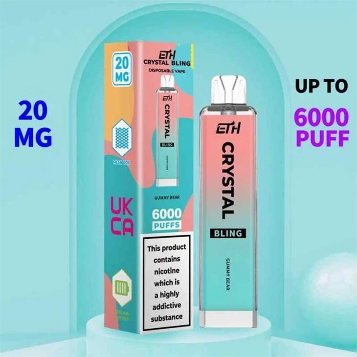 crystal vape 6000 puffs price UZY Crystal Star 60000 Puffs Disposable Vape | 60K Puffs & Smart Display