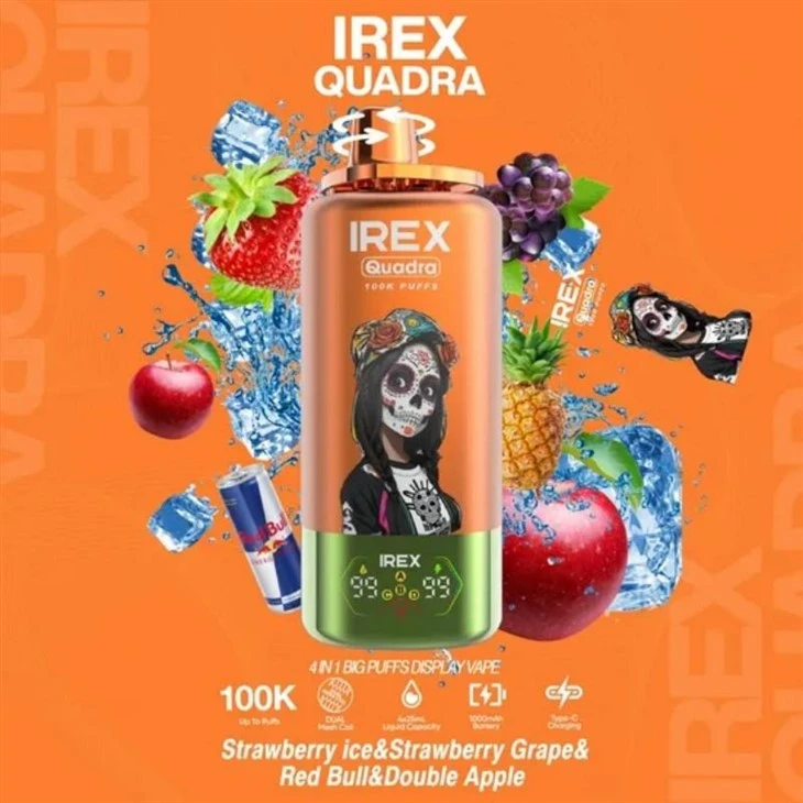 Irex-Quadra-100k-puff_IREX 100K 4 in 1