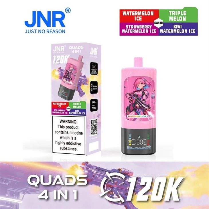 GA410 Refreshing Melon & Fruit Series_JNR QUADS 4IN1 120K