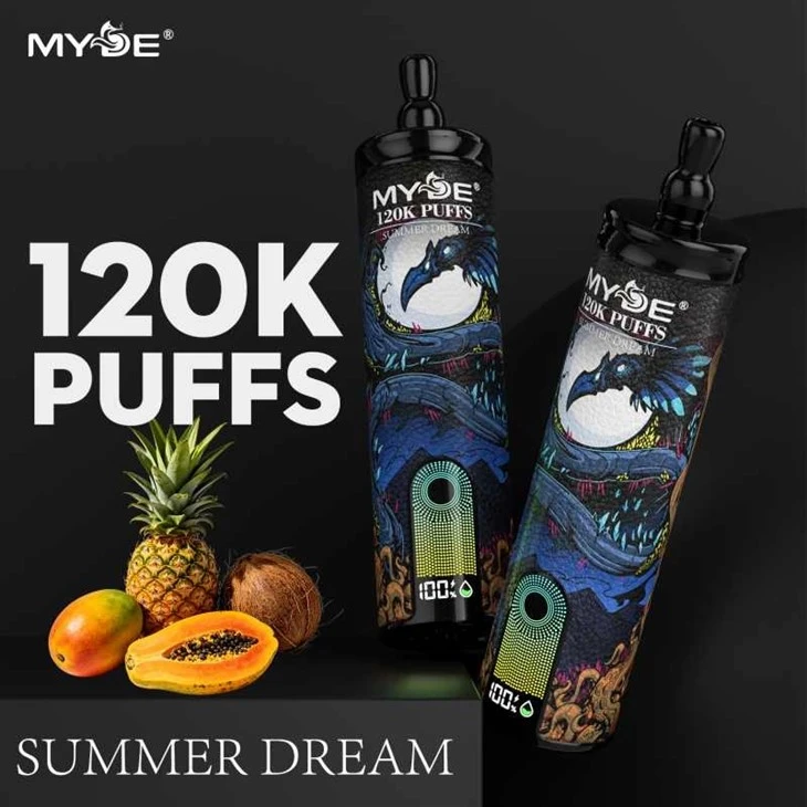 MYDE 120K PUFFS SHISHA best