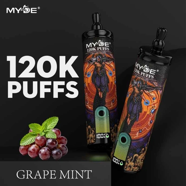 MYDE 120K PUFFS SHISHA high quality