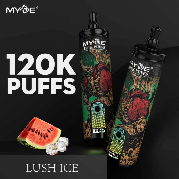 MYDE 120K PUFFS SHISHA high quality