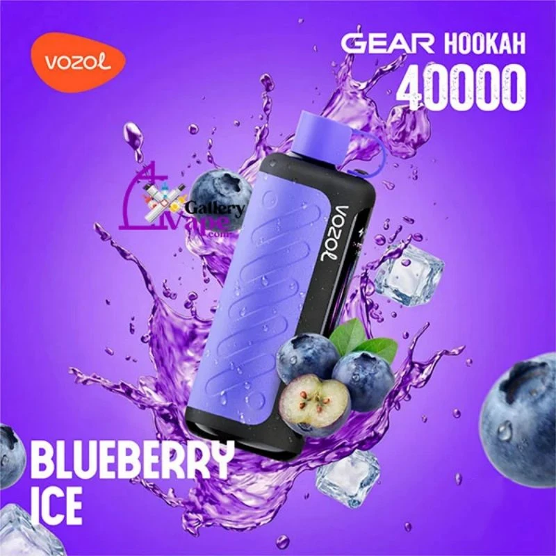 Blueberry-IceVOZOL Gear Hookah 40K Blueberry-IceVOZOL Gear Hookah 40K