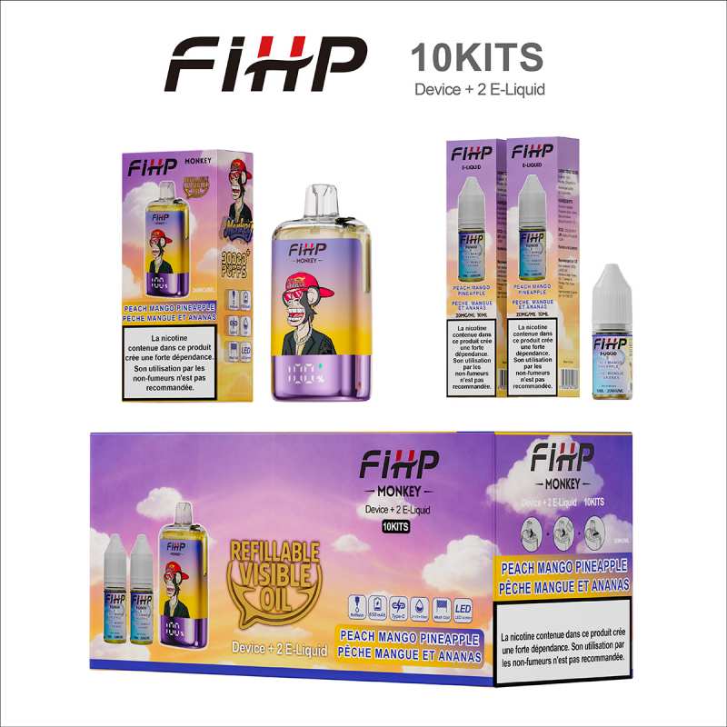 FIHP MONKEY 30K Refillable TPD 85 FIHP MONKEY 30K Refillable TPD 85