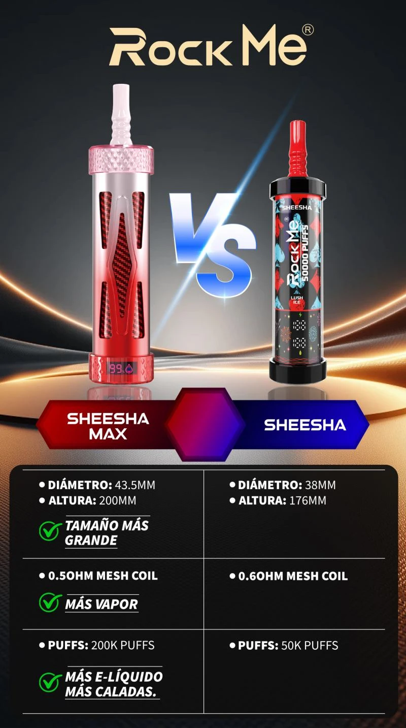 ROCK ME SHEESHA MAX 200K Rock