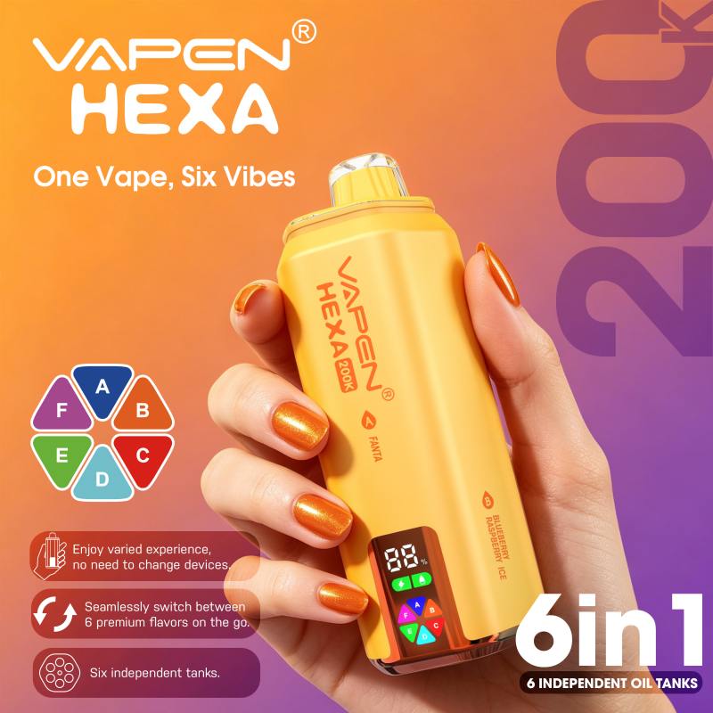 vapen hexa 200000 6 vapen hexa 200000 6