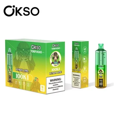OKSO Tornado 100K: Redefining Disposable E-cigarettes With Ultra-Long Battery Life