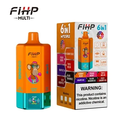 FIHP 6 in 1 120K Puffs: A 'Long-Term Experience System' For Multi-Flavor, High-Volume E-Cigarettes