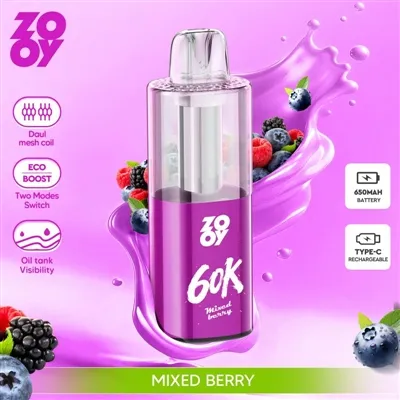ZOOY Fizzy 60K: High-Puff Vapes Are No Longer Competing Solely On 'Endurance'