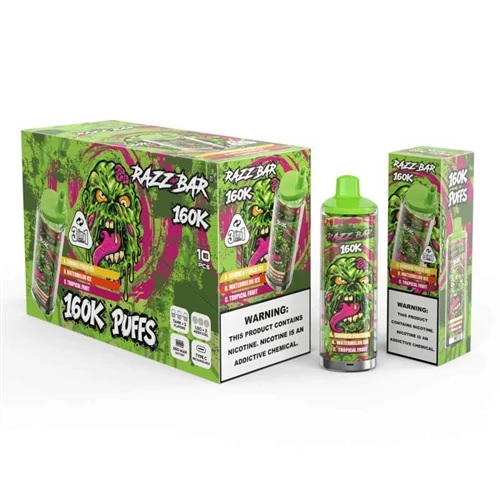 Razz Bar Triple 160K: A New Generation Of Experiential Equipment Combining Multiple Flavors And L...