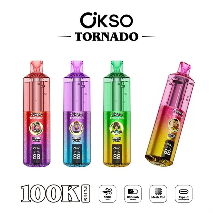 OKSO Tornado 100K Puffs Vape