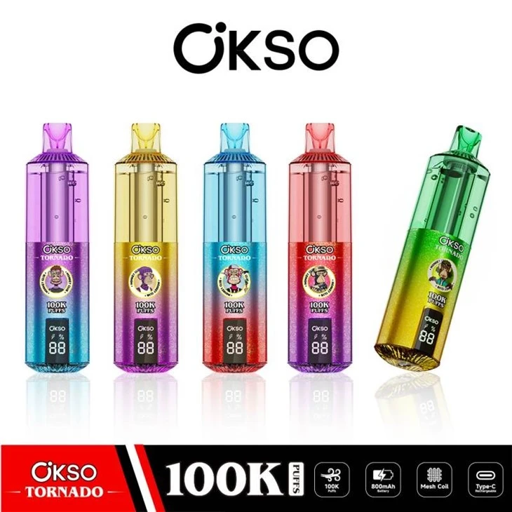 OKSO Tornado 100K Puffs Vape high quality