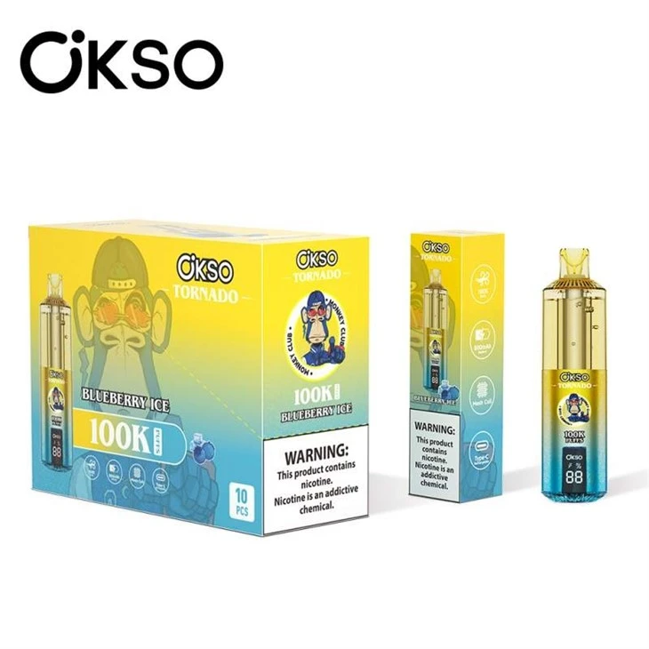 OKSO Tornado 100K Puffs Vape best