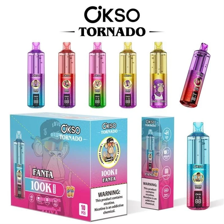 OKSO Tornado 100K Puffs Vape high quality