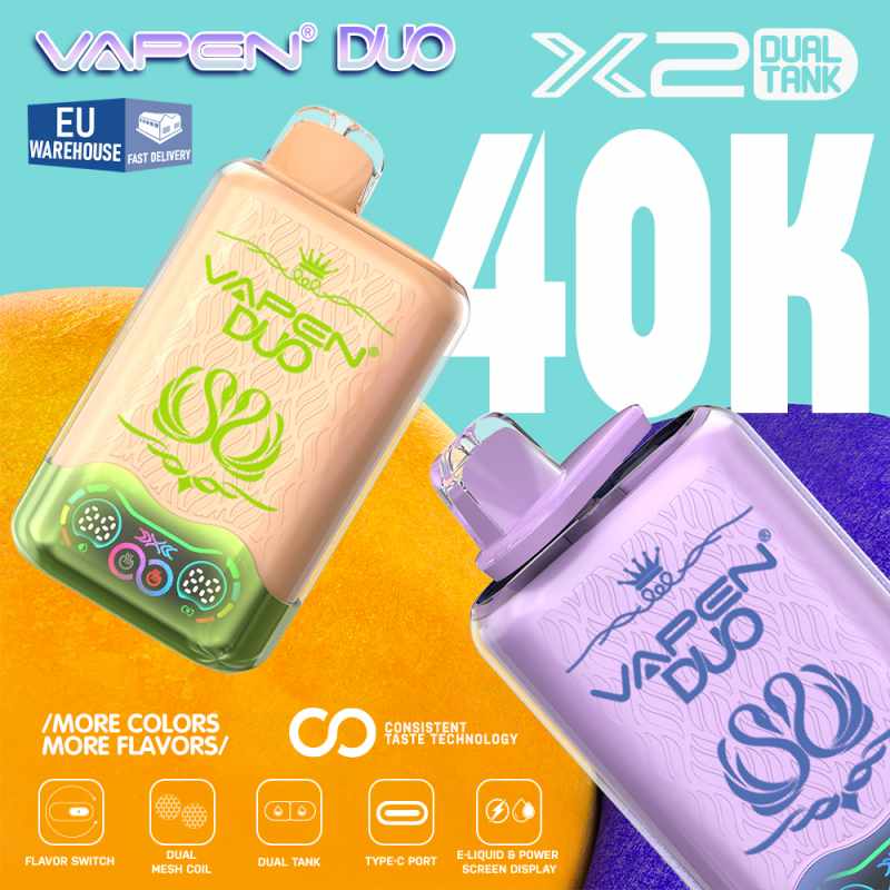 VAPEN DUO 40000 82 VAPEN DUO 40000 82