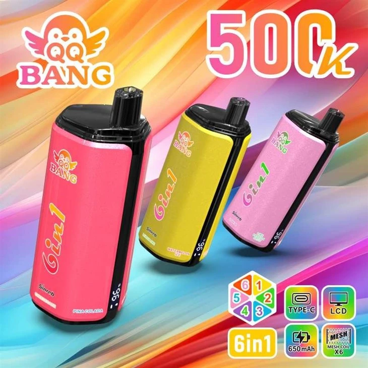 QQ BANG 500K PUFFS 6in1 price