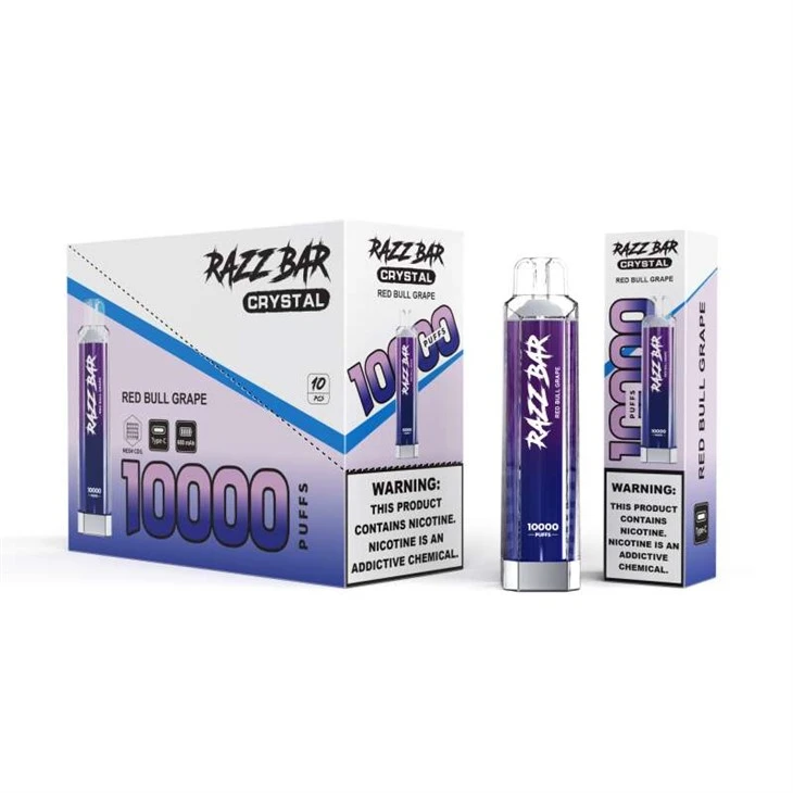 RAZZ BAR CRYSTAL 10000 PUFFS NIC 0%