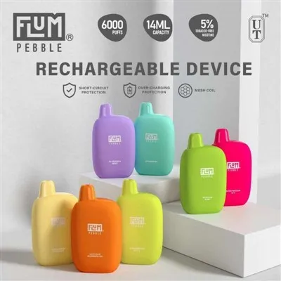 FLUM Pebble 6000 Puffs Disposable Vape