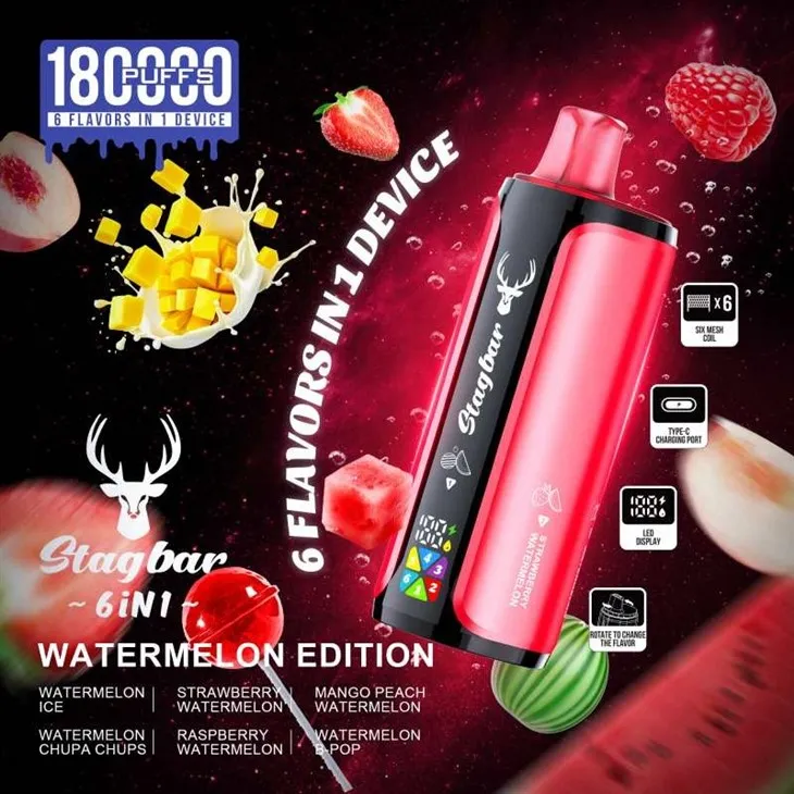 Stag bar 6in1 180000 Puffs