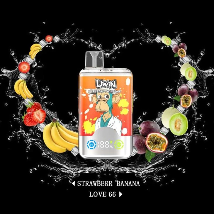 Uwin CRYSTAL TWINS 40000 Puffs Dual Flavors