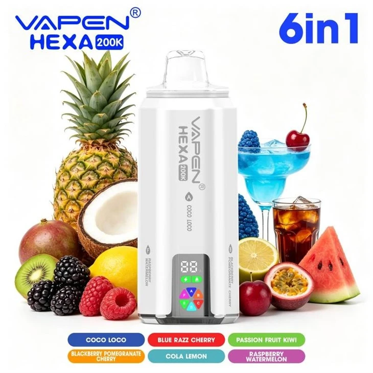 Vapen Hexa 200K manufacturers