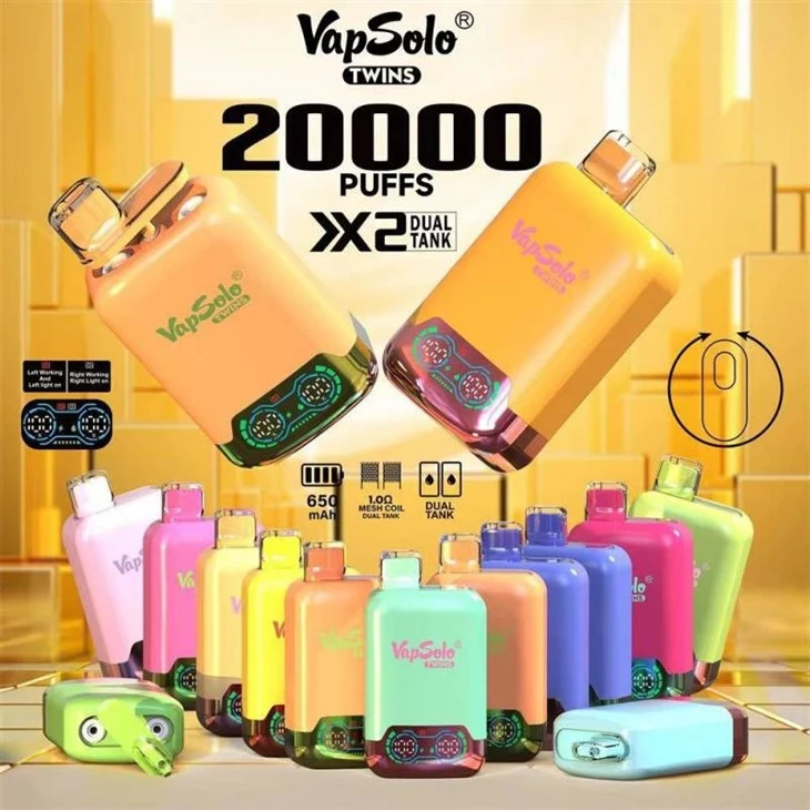 VapSolo Twins 20000 2 in 1 Flavor